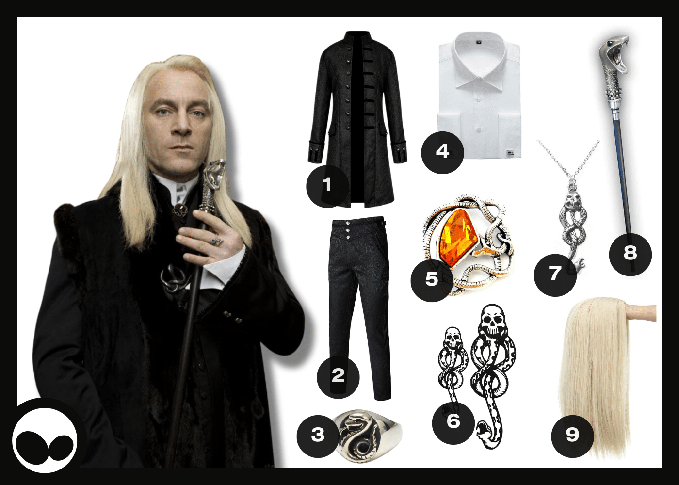 Lucius Malfoy 'How To' DIY Costume Guide