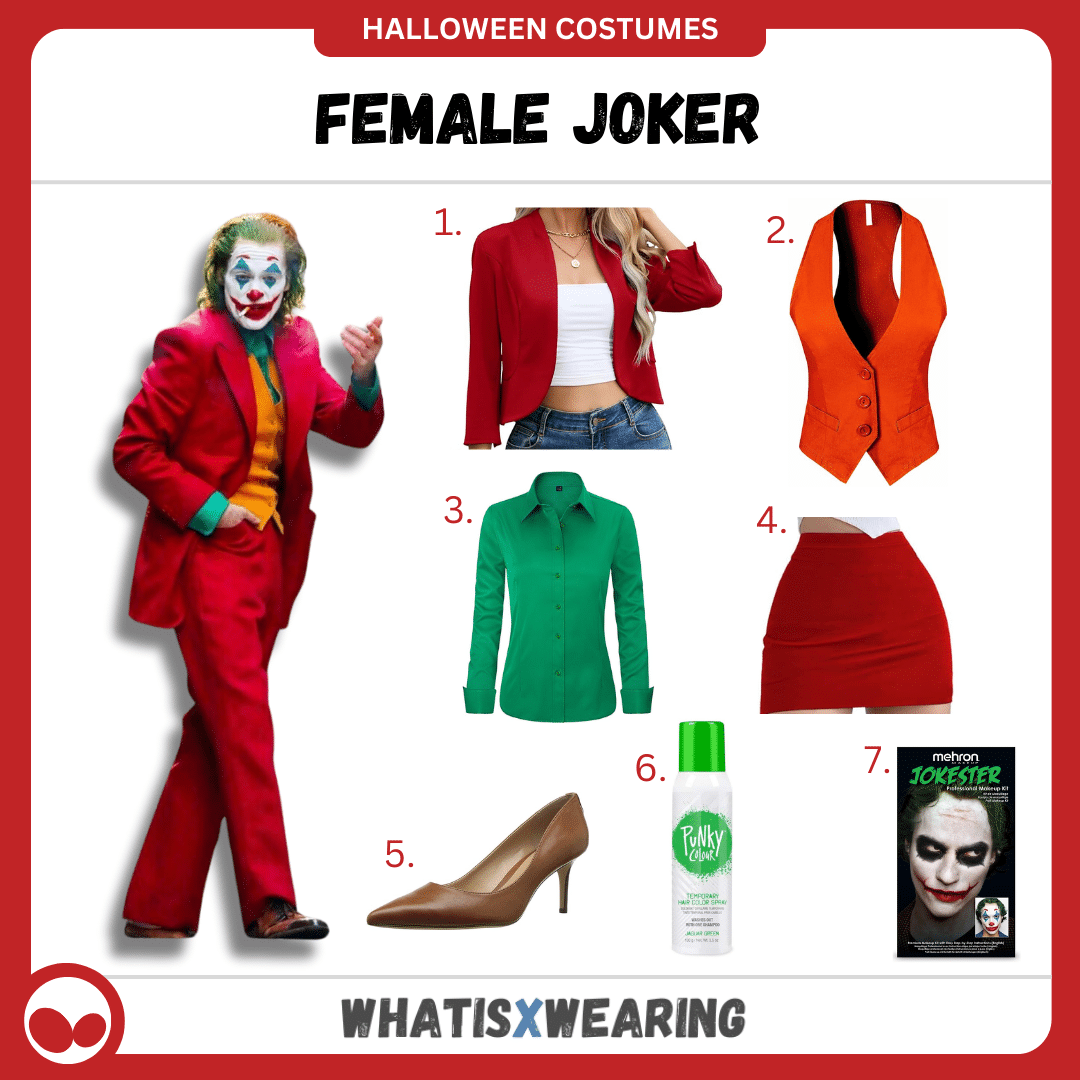 Female Joker DIY Costume Guide