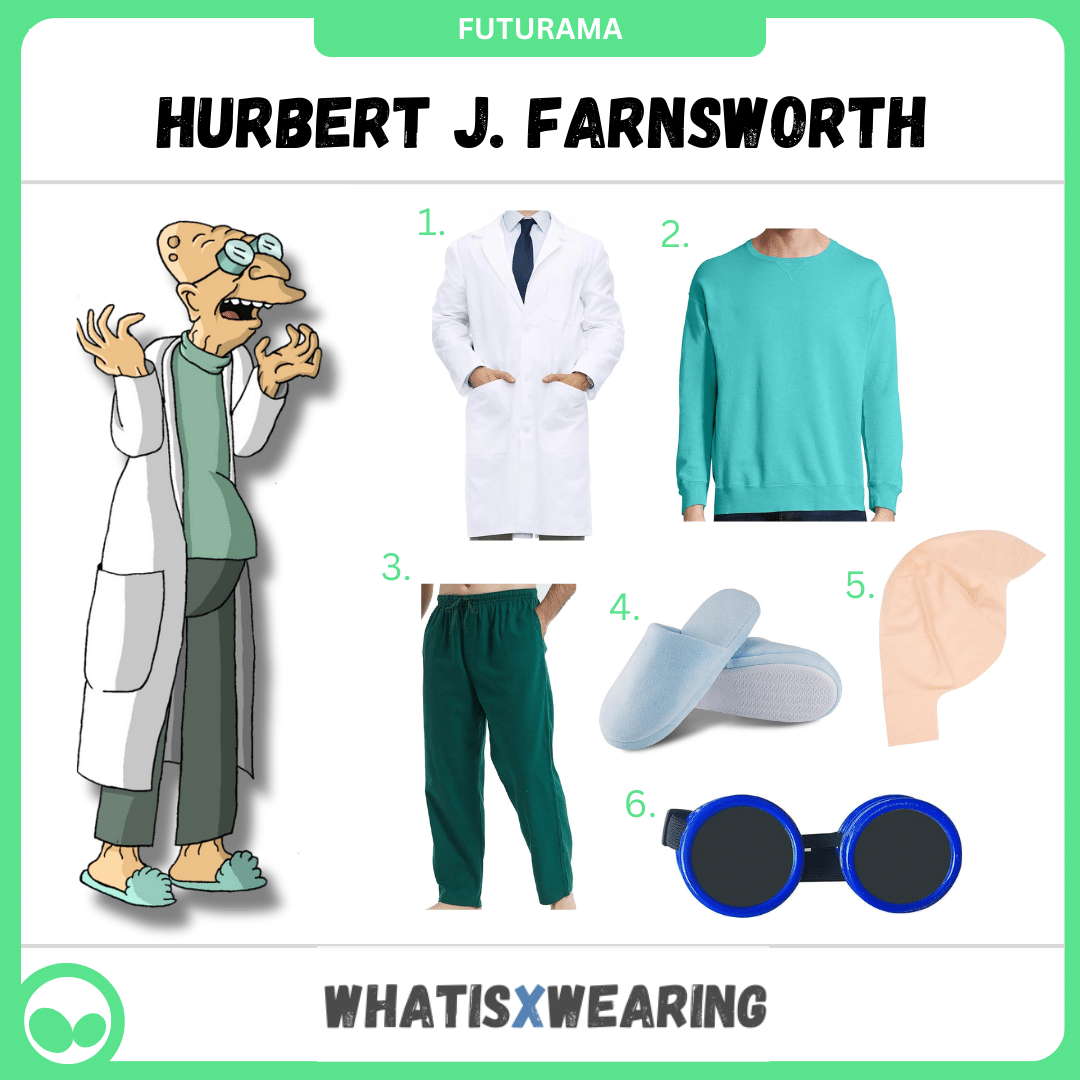 Professor Hurbert Farnsworth 'Futurama' Costume Guide