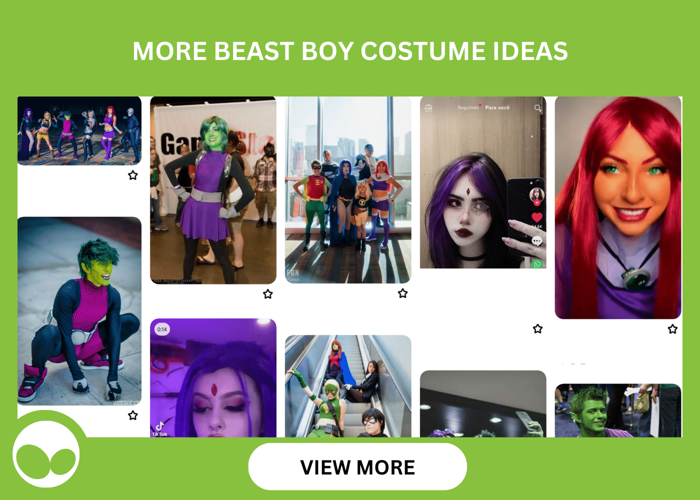 Beast Boy 'Teen Titans' DIY Costume Guide