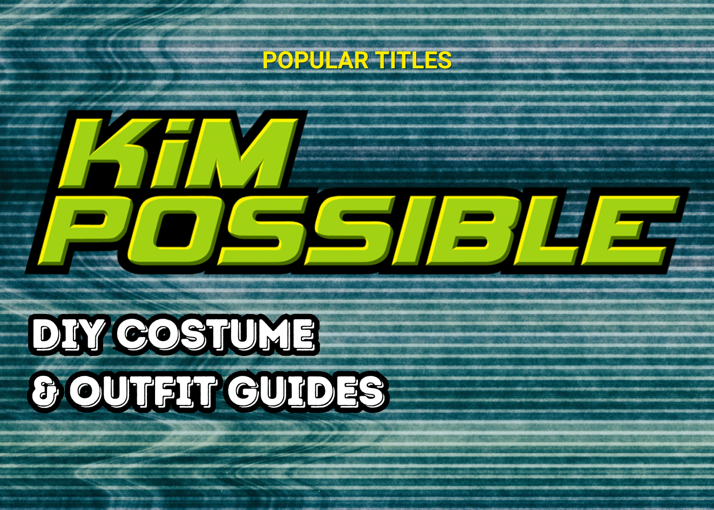 Dr. Drakken 'Kim Possible' DIY Costume Guide