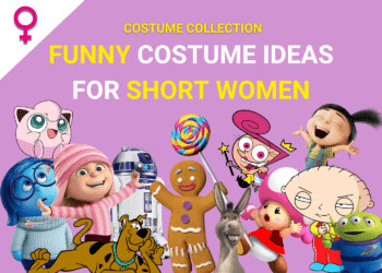 Funny costume ideas for short women.
