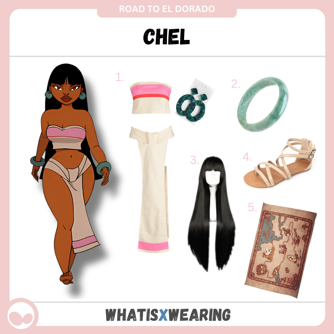 The road to el dorado chel costume