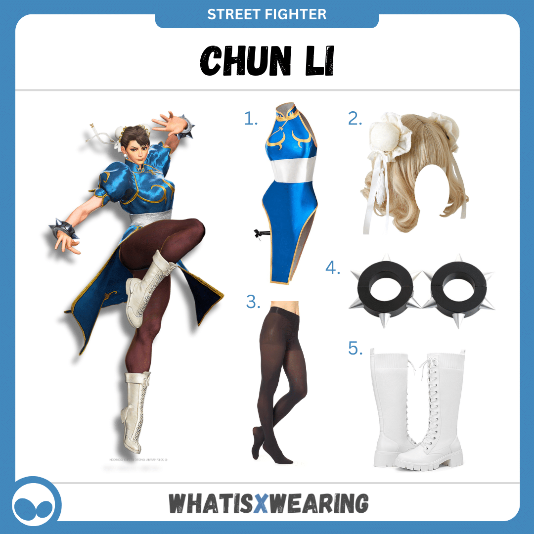 How to Dress Like Chun Li from Street Fighter