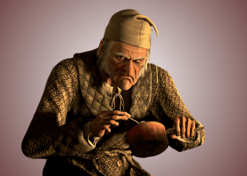 Ebenezer Scrooge cosplay