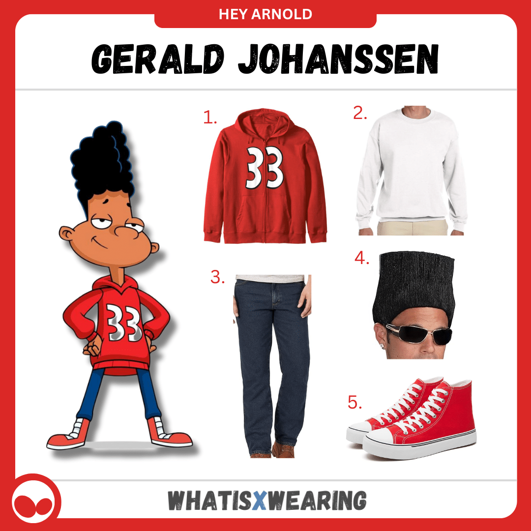 Dress Like Gerald Johanssen from Hey Arnold