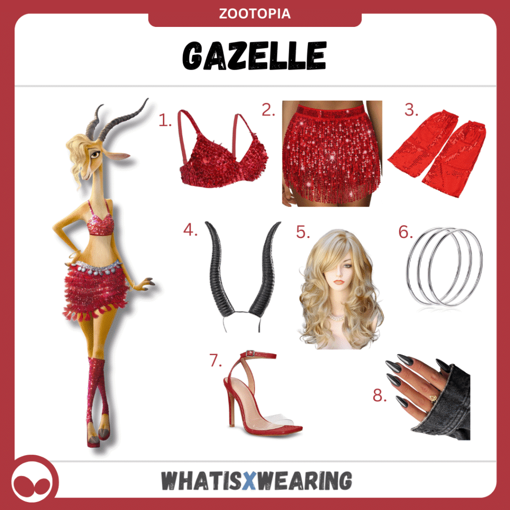 Gazelle Zootopia DIY costume guide
