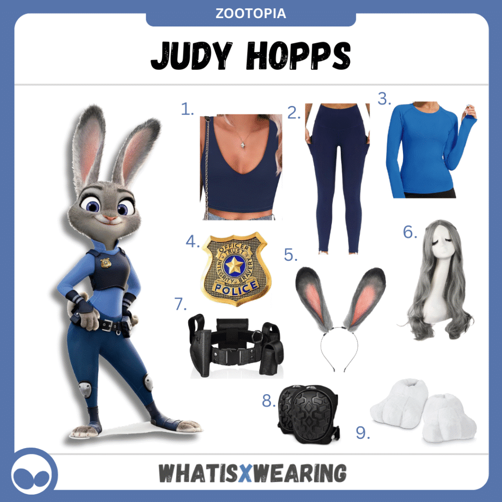Judy Hopps Zootopia costume guide