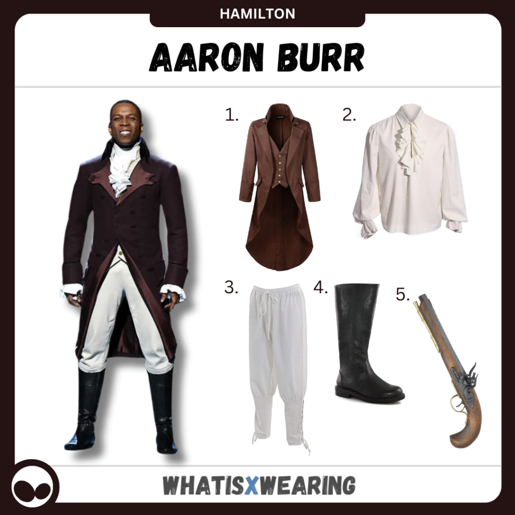 Aaron Burr Hamilton costume guide