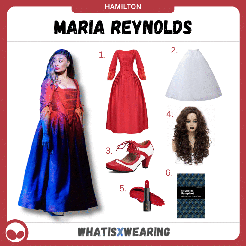 Maria Reynolds 'Hamilton' DIY costume guide