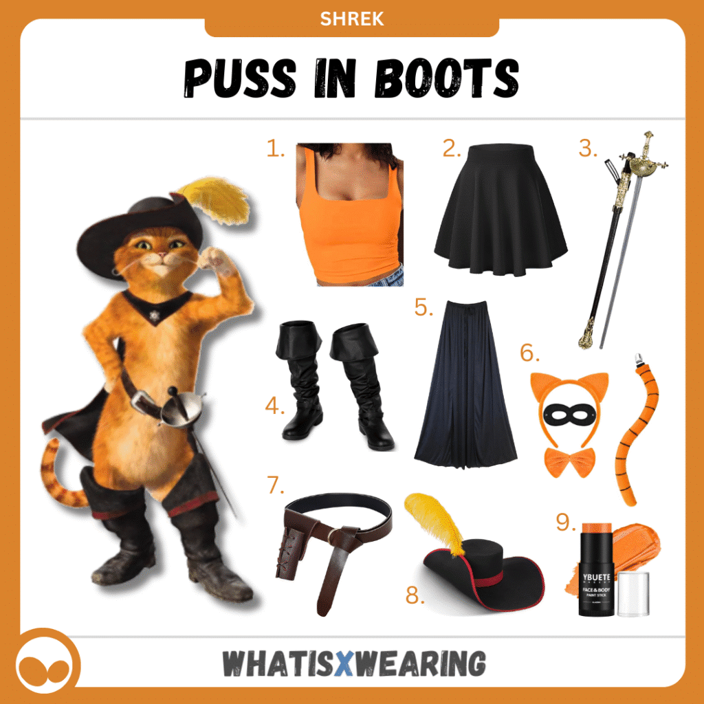 Puss in Boots 'Shrek' Costume Guide