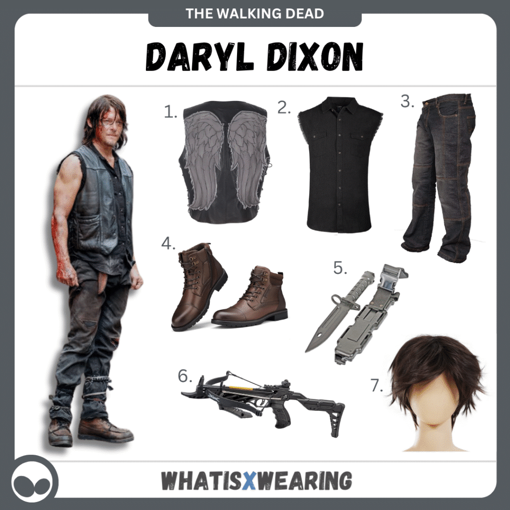 Daryl Dixon 'The Walking Dead' costume guide