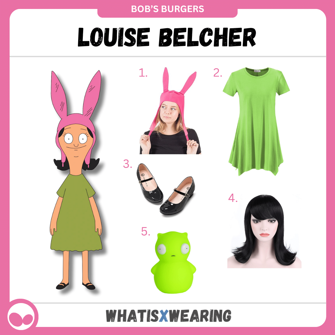 Louise Belcher 'Bob's Burgers' DIY Costume Guide