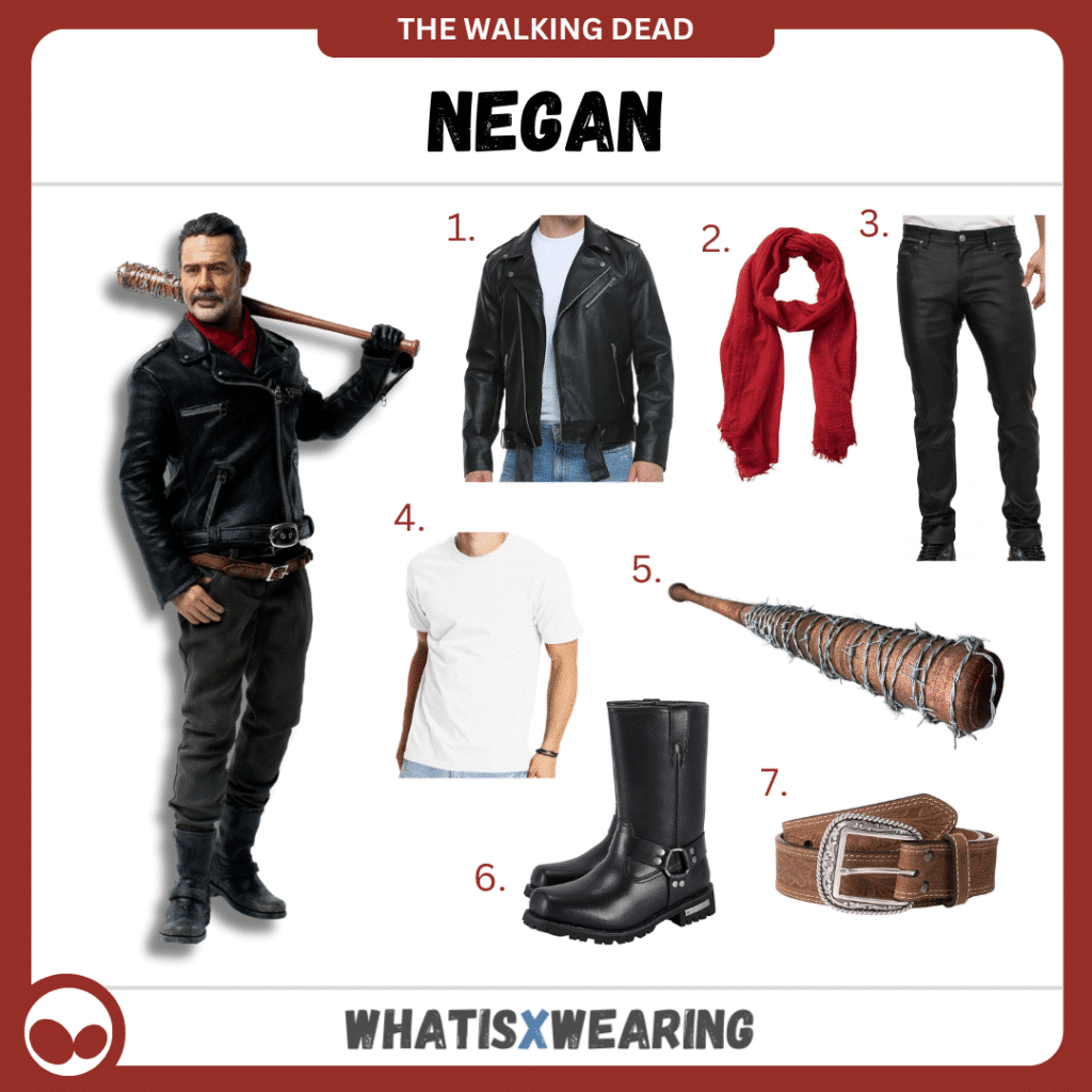 Negan The Walking Dead costume guide