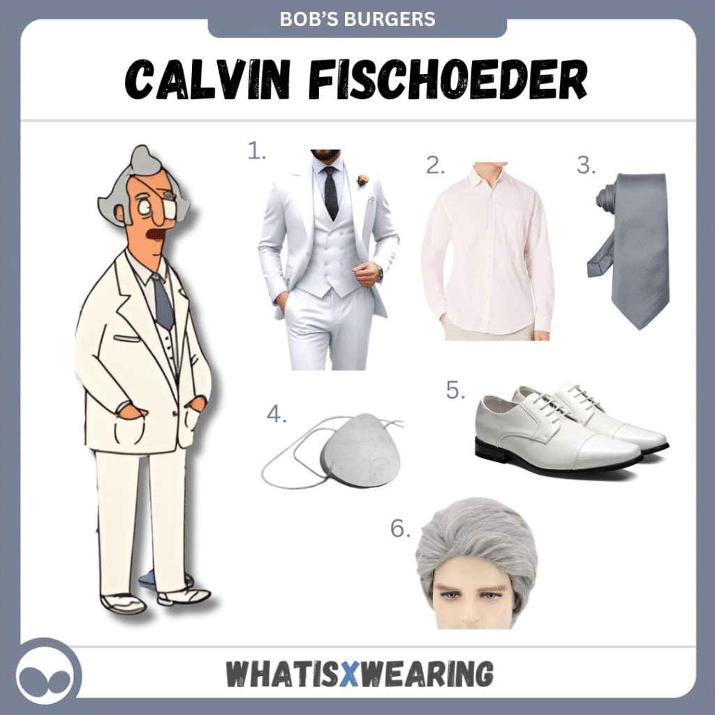 Calvin Fischoeder DIY costume guide