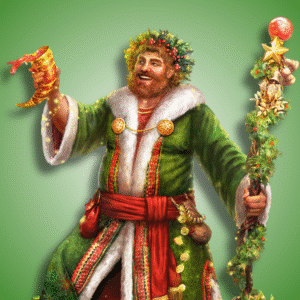 How to dress like the Ghost of Christmas Present