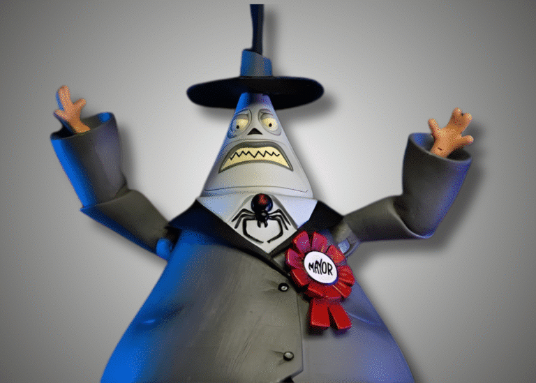 How to dress like Halloween Town Mayor from The Nightmare Before Christmas