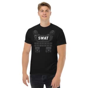 SWAT Officer Costume Shirt | Tactical Uniform Tee | Police Officer Gift