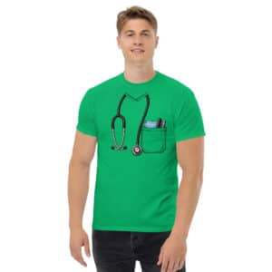 Surgeon Costume Shirt | Operating Room Scrubs Tee | Themed Costume Party