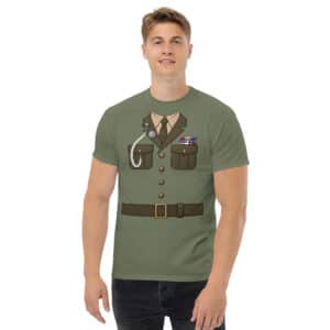 Soldier Costume Shirt | Military Dress Uniform Tee | Military Gift